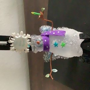 Snowman’s Land - snow angel ornament